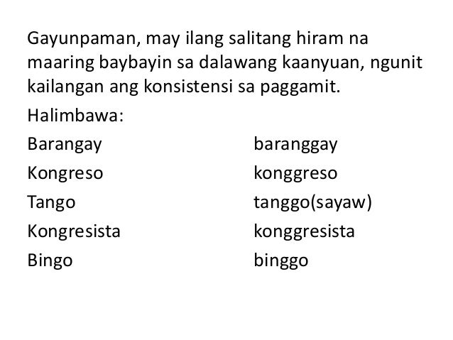 Salitang Hiram Halimbawa At Kahulugan