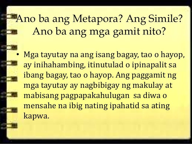 Pagsasalin ng tayutay fil 111 new 123