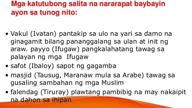 Mga Lumang Salita Na May Bago Ng Kahulugan Ngayon