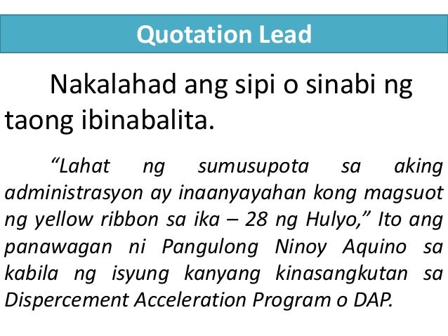 Pagsulat Ng Balita Halimbawa – Lahat ng uri ng mga aralin