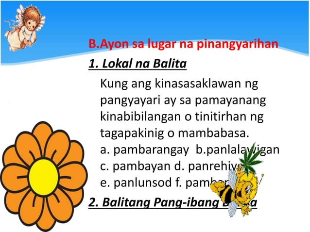 Pagsulat ng balita ppt | PPTX