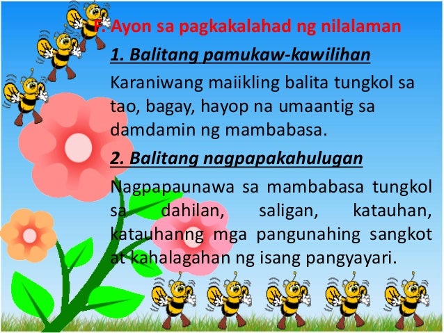 Pagsulat ng balita ppt