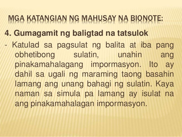 1 Bionote Mga Dapat Tandaan Sa Pagsulat Ng Bionote - kulturaupice