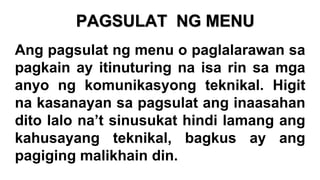 Pagsulat ng Meeeeeeeeeeeeeeeeeeeeeeeeeenu ng pagkain.pdf | Free Download