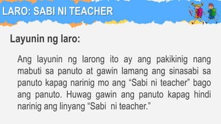 Pagsunod sa Panuto | PPTX