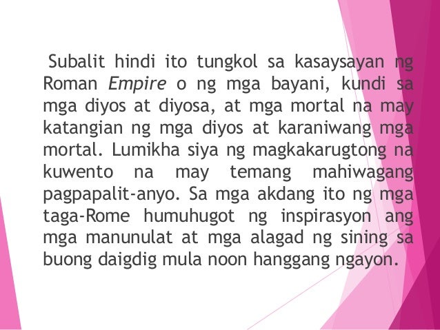 Ito Ay Kuwento Tungkol Sa Diyos At Diyosa Kadalasang Kwento Tungkol Sa Mga Diyos At Diyosa