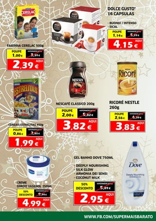 Este Natal só temos preços baixos