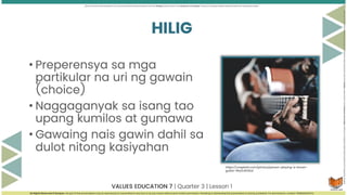 Pagtuklas at Pagpapaunlad ng Sariling Talento at Hilig q3.pptx