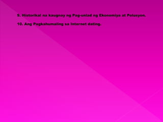 Pagtukoy at paglilimita ng paksa