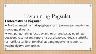 Comprehensive Guide to Reading and Writing Skills in Filipino Language ...