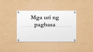 Comprehensive Guide to Reading and Writing Skills in Filipino Language ...