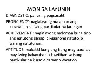 Objectives In Tagalog Pagtuturo ng filipino (1) | PPTX