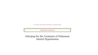 Recent advances in the management of pulmonary arterial hypertension | PPTX