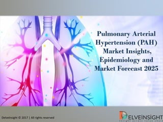 Pulmonary Arterial
Hypertension (PAH)
Market Insights,
Epidemiology and
Market Forecast 2025
DelveInsight © 2017 | All rights reserved
 