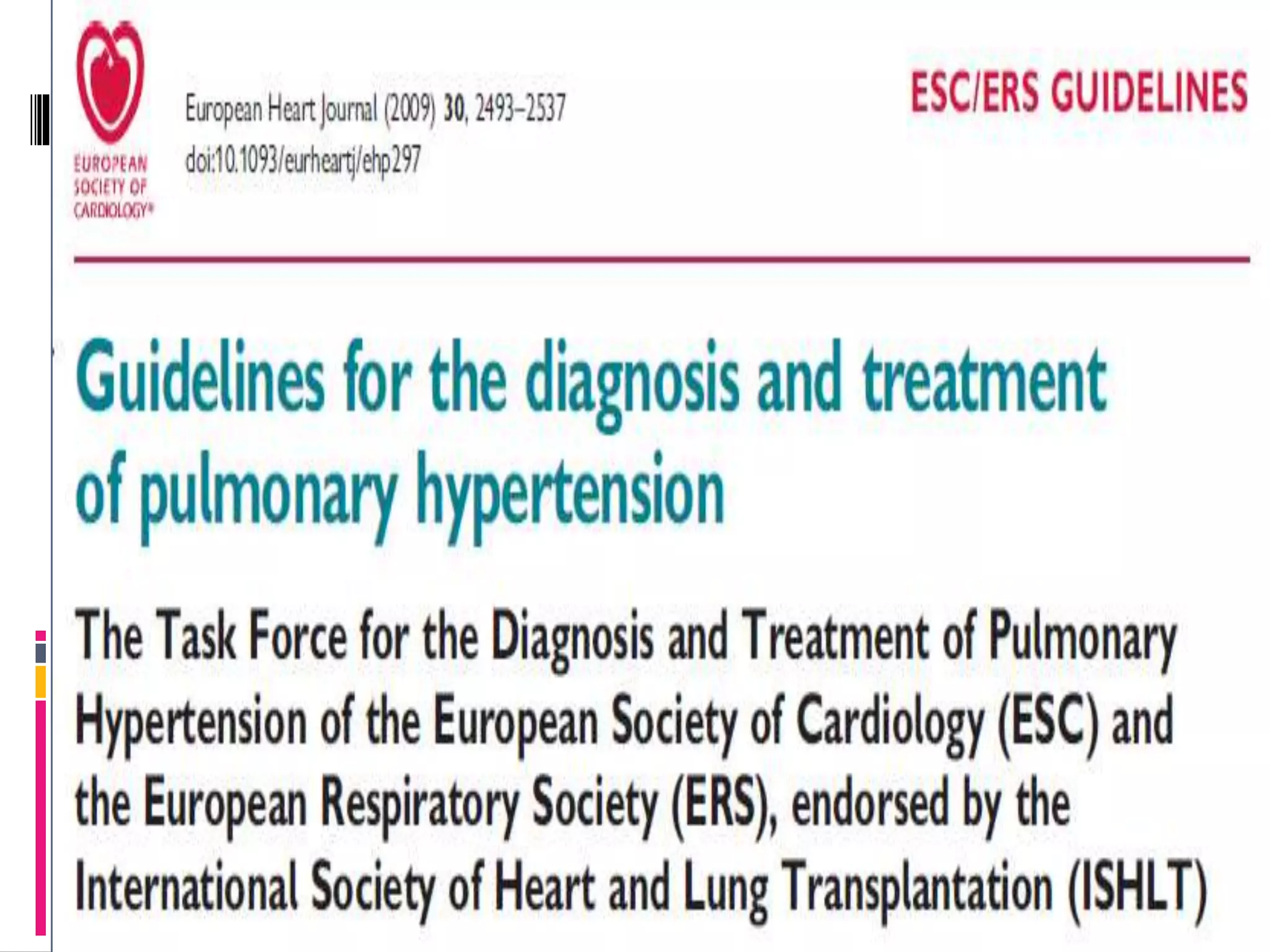 Advances in treatment of Pulmonary Arterial Hypertension | PPTX