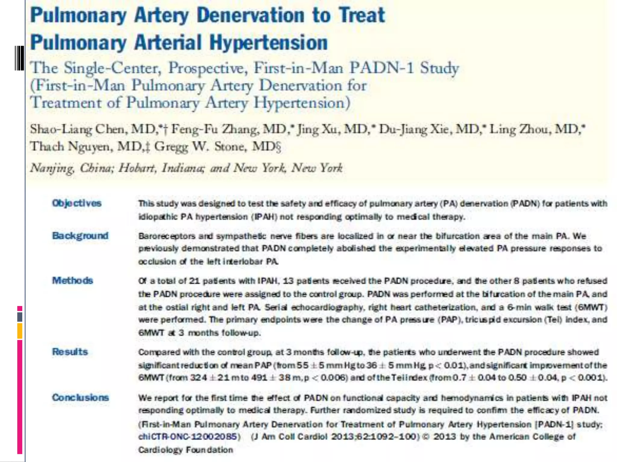 Advances in treatment of Pulmonary Arterial Hypertension | PPTX