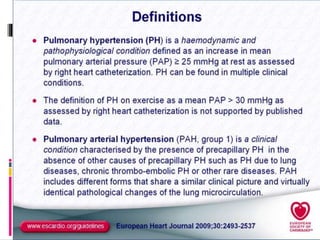 Advances in treatment of Pulmonary Arterial Hypertension | PPTX