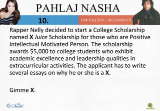 PAHLAJ NASHA- THE NSFW QUIZ | PPT