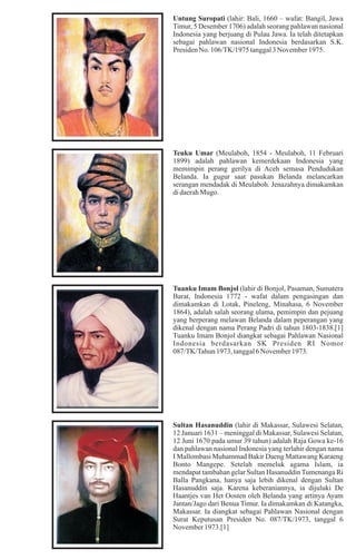 TUGAS PAHLAWAN NASIONAL INDONESIA (ARISKA COMPNET)