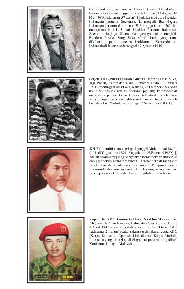 Tugas Pahlawan Nasional Indonesia Ariska Compnet