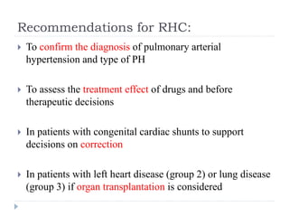 Pah Rhc Pah management | PPTX