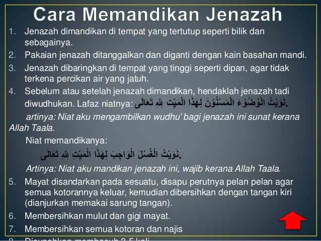 Tata Cara Pengurusan Jenazah