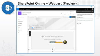 SharePoint Online – Webpart (Preview)…
 