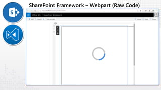 SharePoint Framework – Webpart (Raw Code)
 
