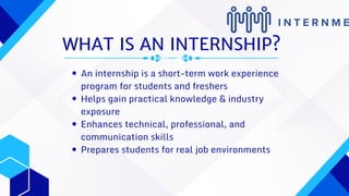 paid internship and unpaid internship with internme | PDF