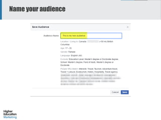 Name your audience
28
 