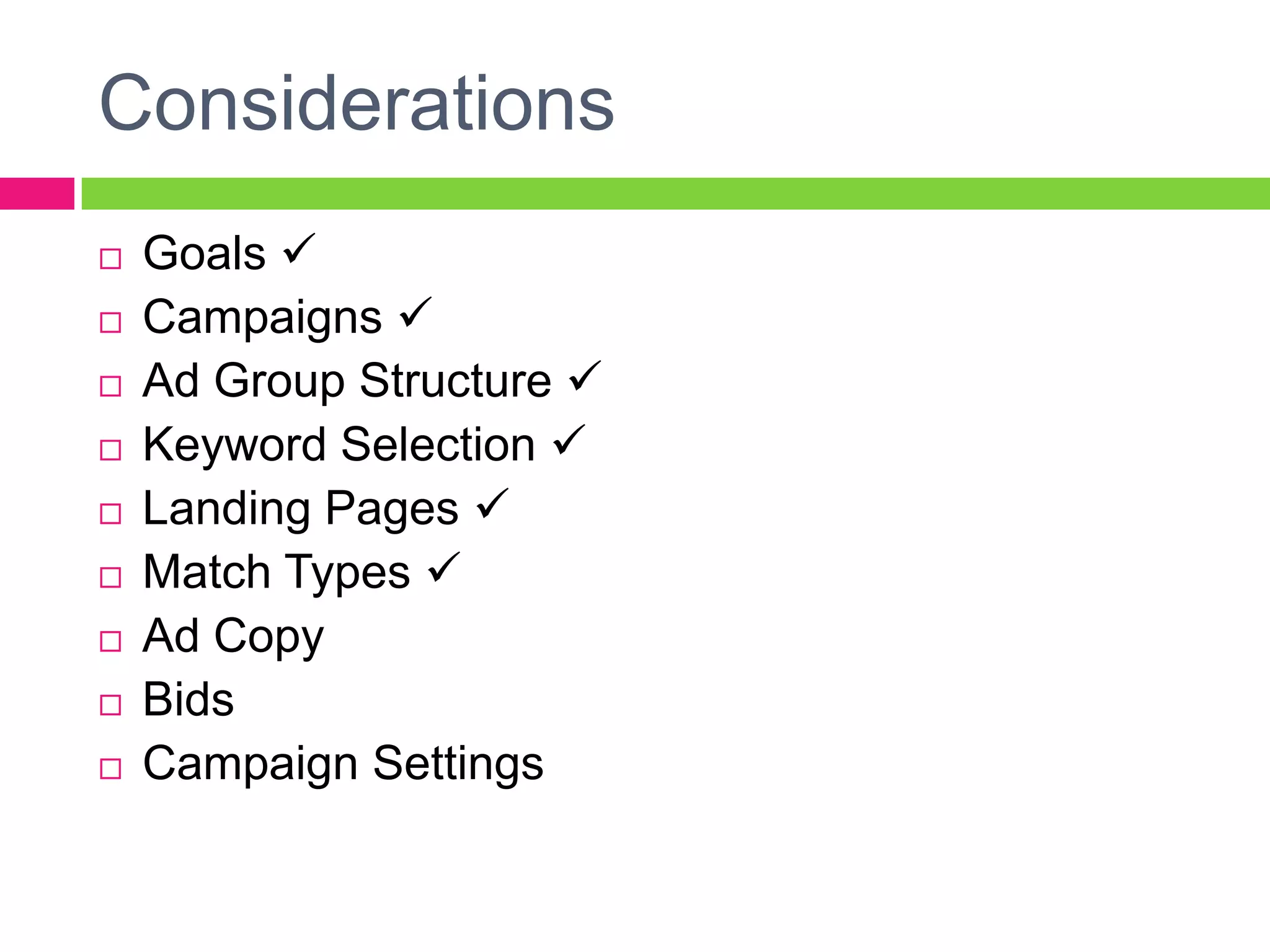Keeping your cost low and your ROI high.BUDGET CONTROL