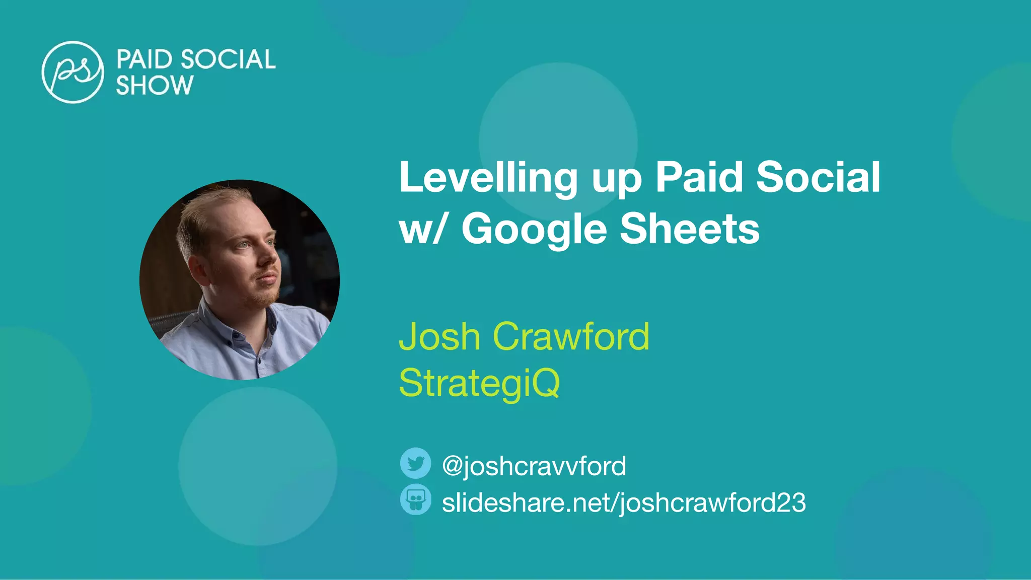 Levelling Google Sheets Up PPT