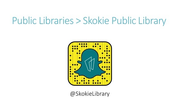 Using Snapchat to Reach Library Patrons: Part 2 - 638 x 359 jpeg 27kB