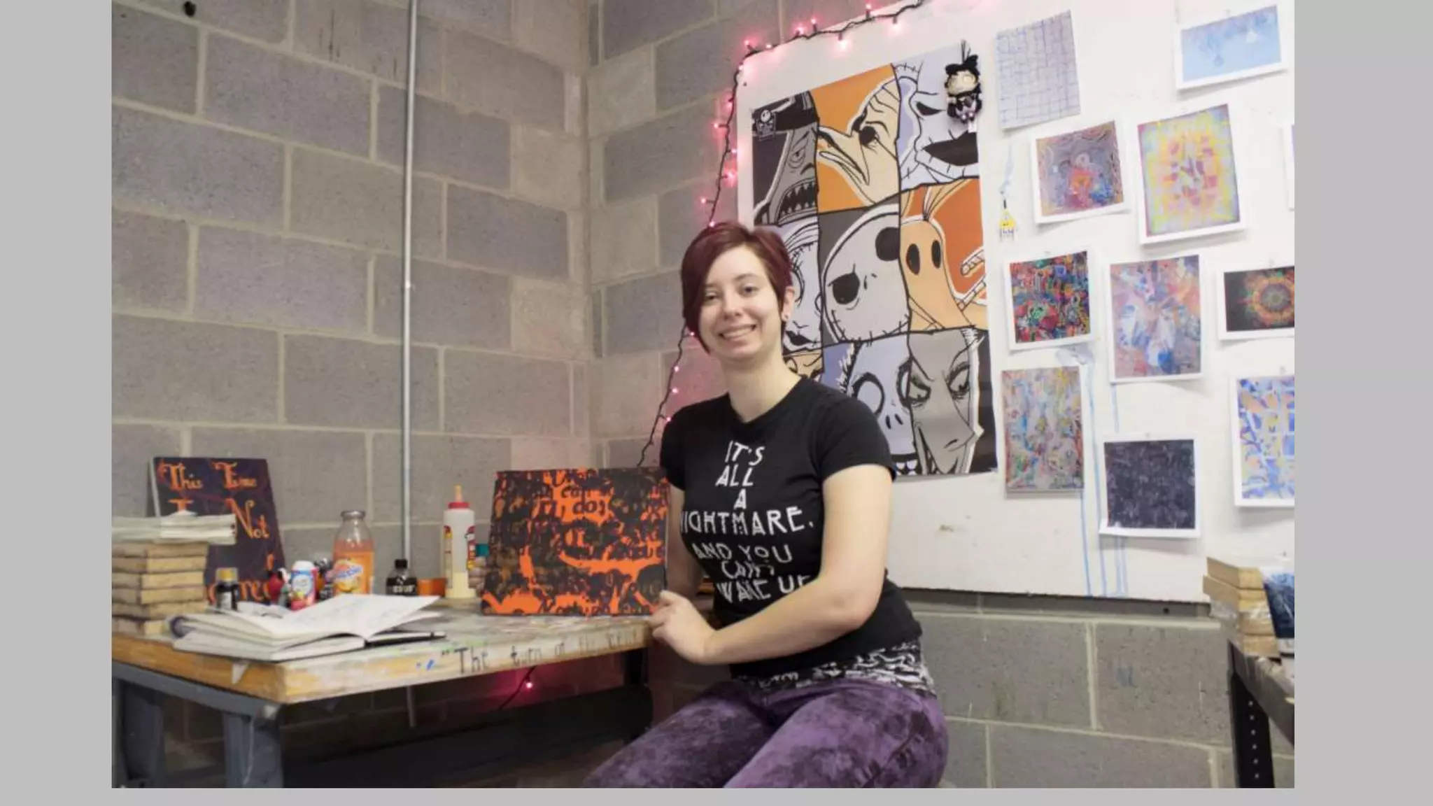 Paige Thoman's Senior Studio