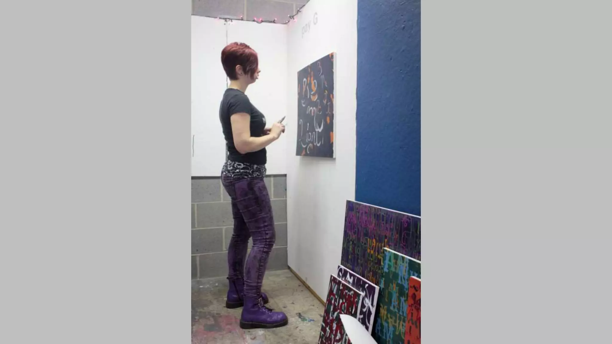 Paige Thoman's Senior Studio