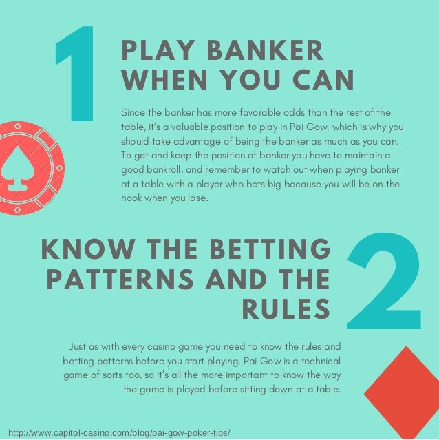 Pai Gow Poker Tips Pai Gow Poker Tips