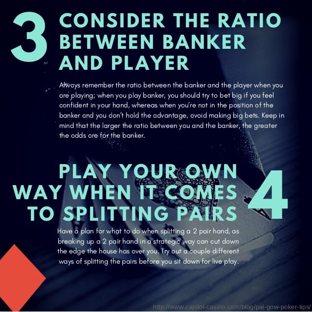 Pai Gow Poker Tips Pai Gow Poker Tips