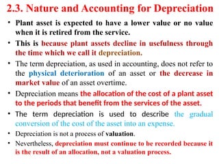 Comprehensive Guide to Accounting for Plant Assets and Depreciation ...