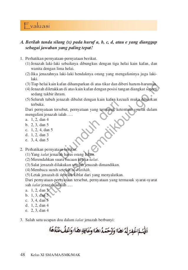 Kunci Jawaban Pai Kelas 9 Bab 8 Essay Jejak Belajar