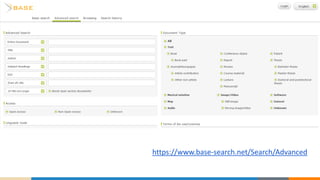 https://www.base-search.net/Search/Advanced
 
