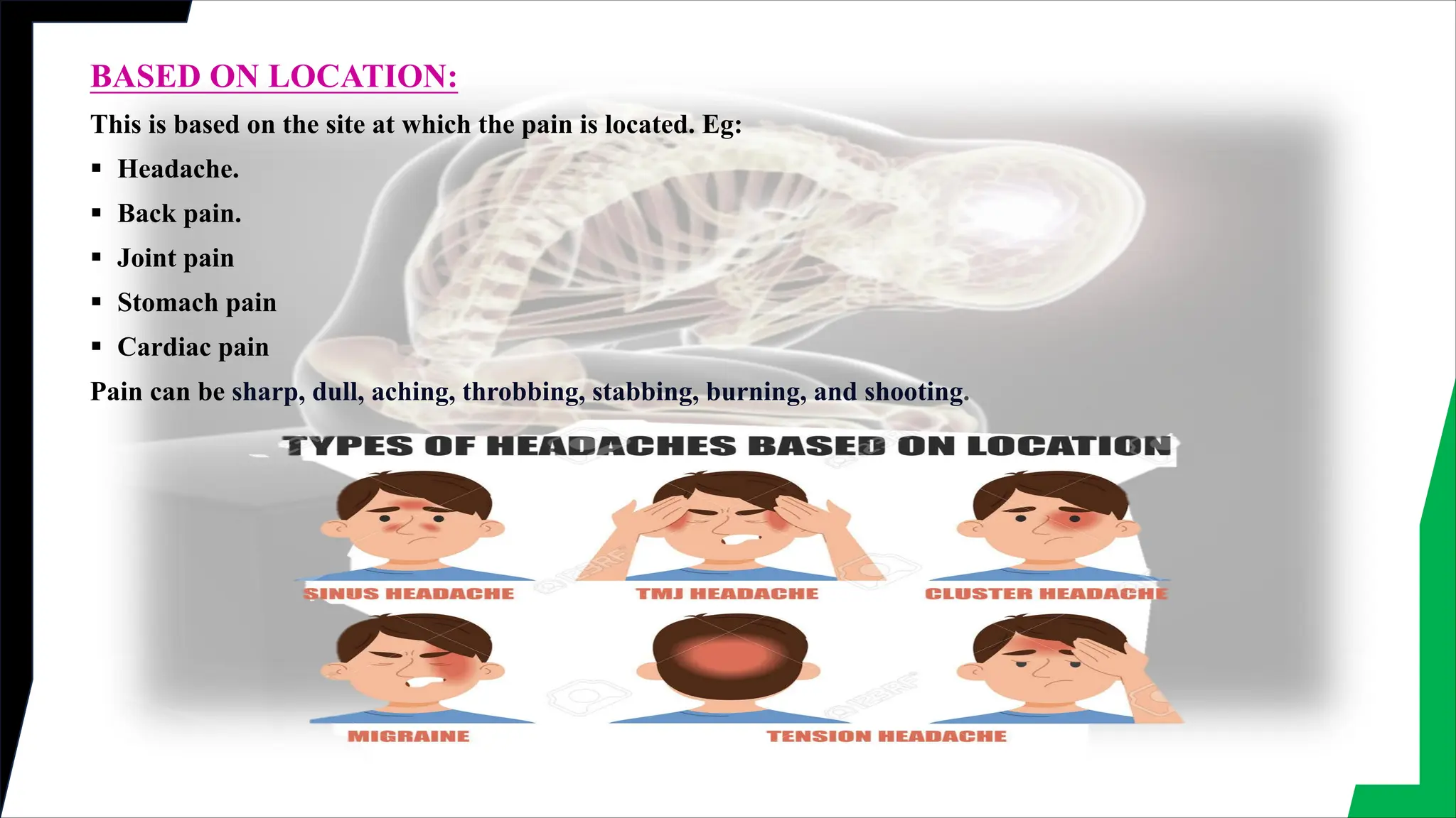 PAIN/CLASSIFICATION AND MANAGEMENT OF PAIN.pdf
