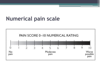 Pain- defintion, types and principles of pain management | PPTX