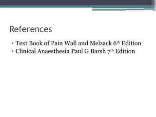 Pain- defintion, types and principles of pain management | PPTX