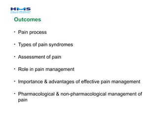 Pain Assessment and pain management care | PPTX