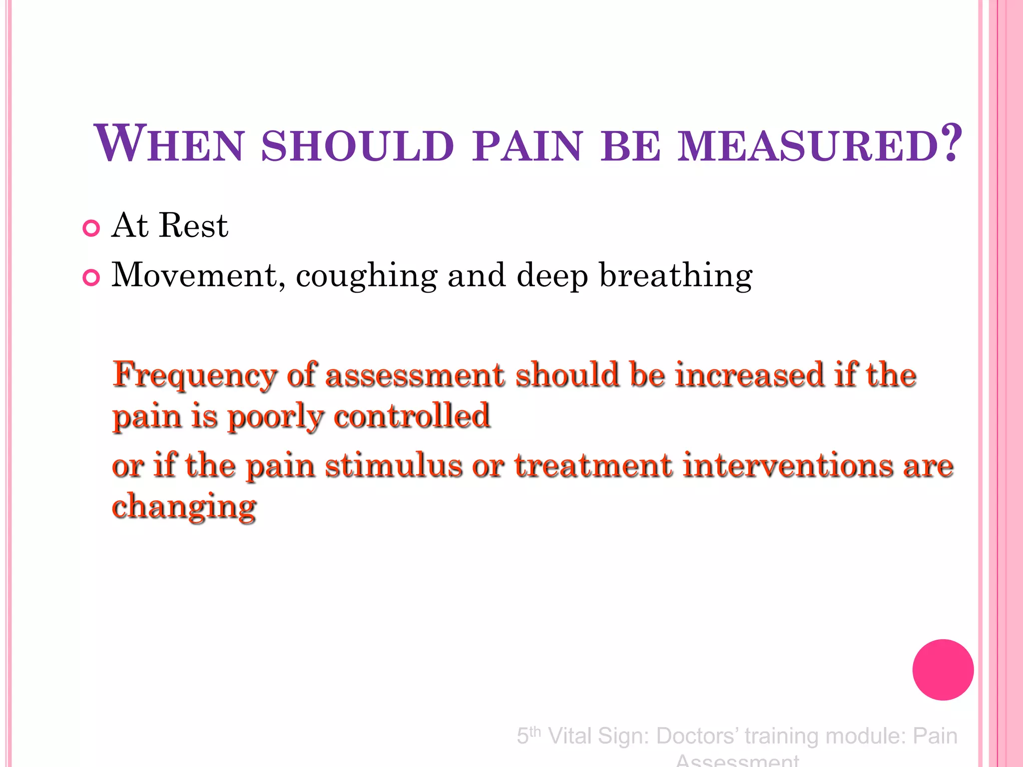 Pain assessment hcm | PDF