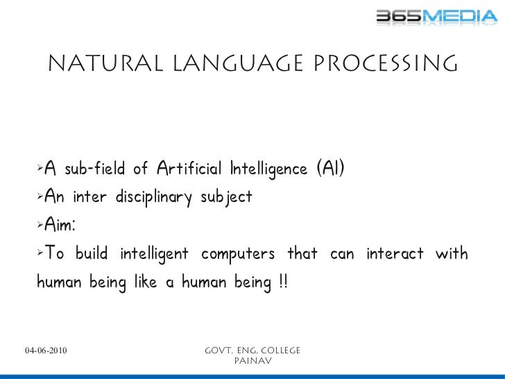 Natural Language Processing