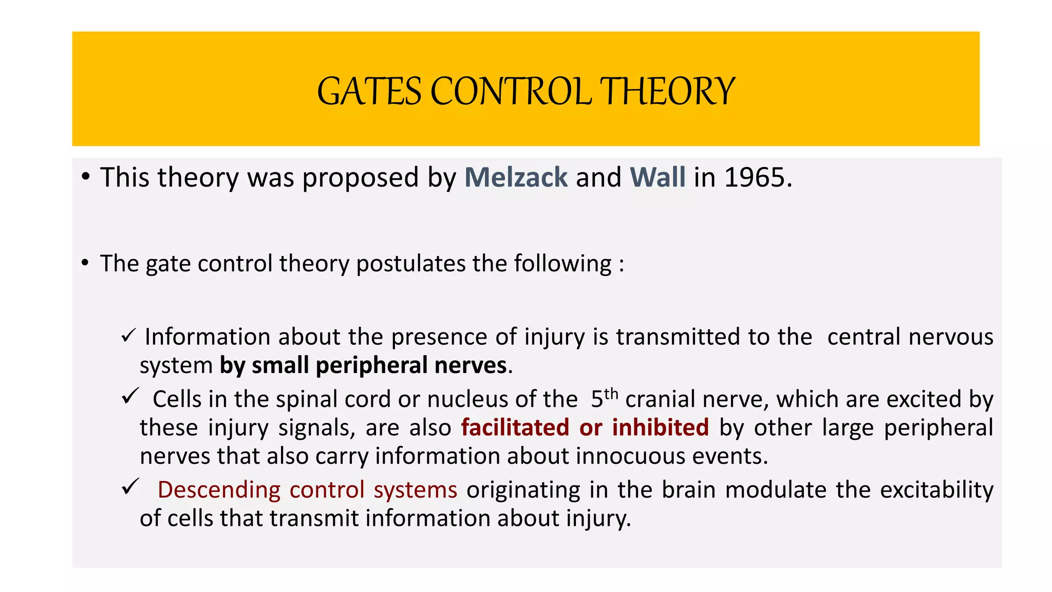 Pain control in endodontics | PPT