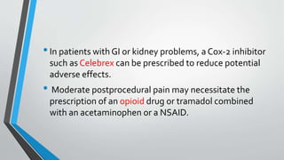 Pain control in oral surgery | PPTX