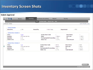 PA, Indent, PO & Inventory Tracking System | PPT