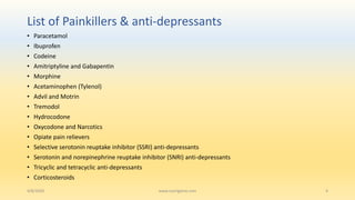 gabapentin paracetamol and ibuprofen